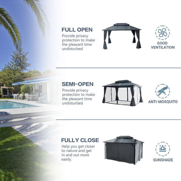 Ultimate Outdoor Relaxation Gazebo