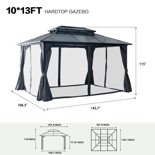 Ultimate Outdoor Relaxation Gazebo