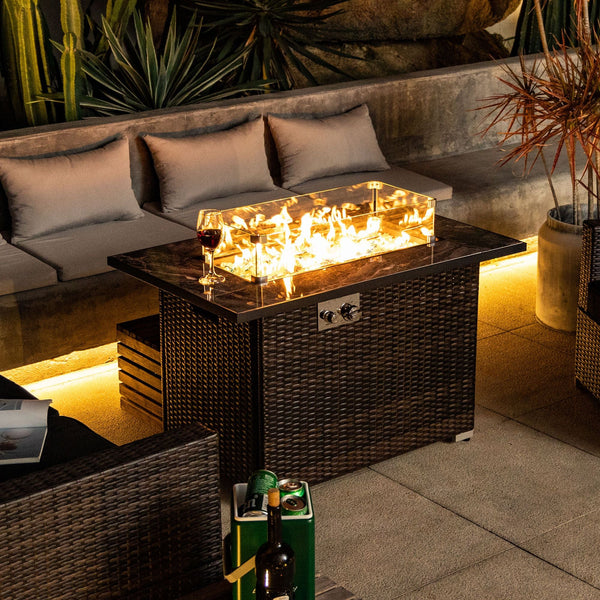 Cozy Nights Fire Pit Table