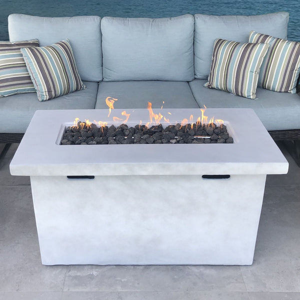 Cozy Concrete Fire Pit Table